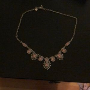 Excellent condition light pink and silver necklace